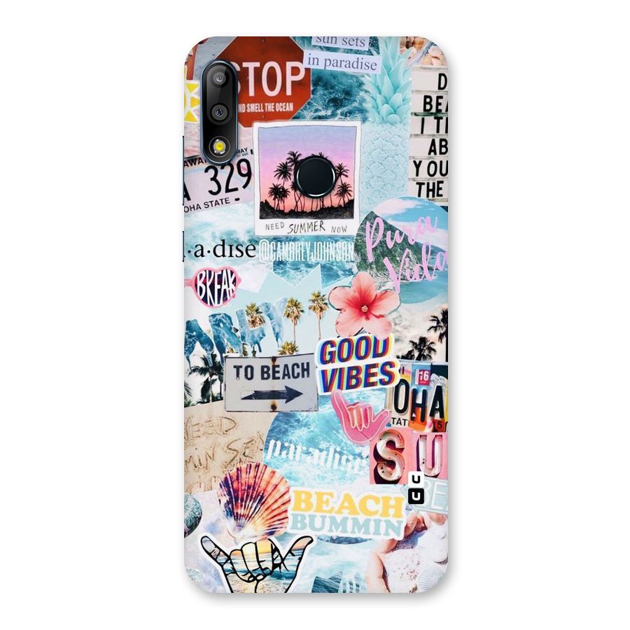 Beaching Life Back Case for Zenfone Max Pro M2