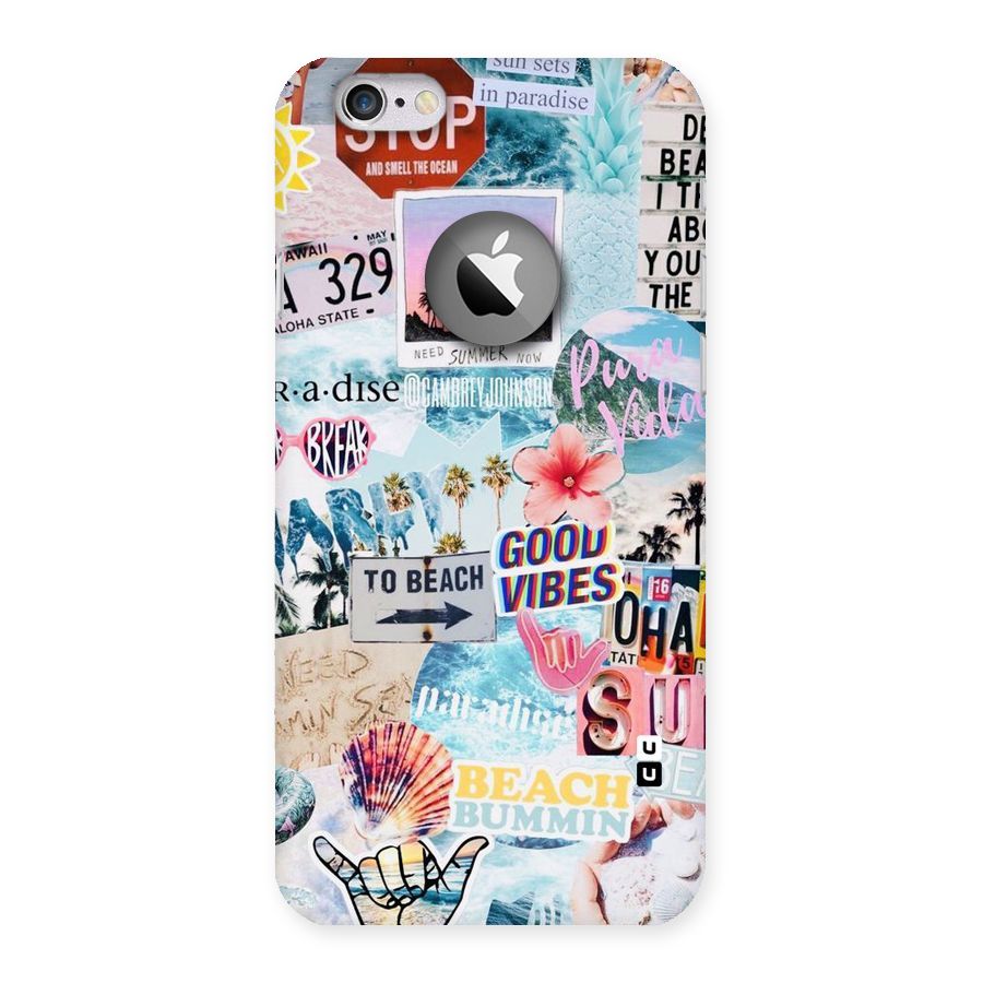 Beaching Life Back Case for iPhone 6 Logo Cut