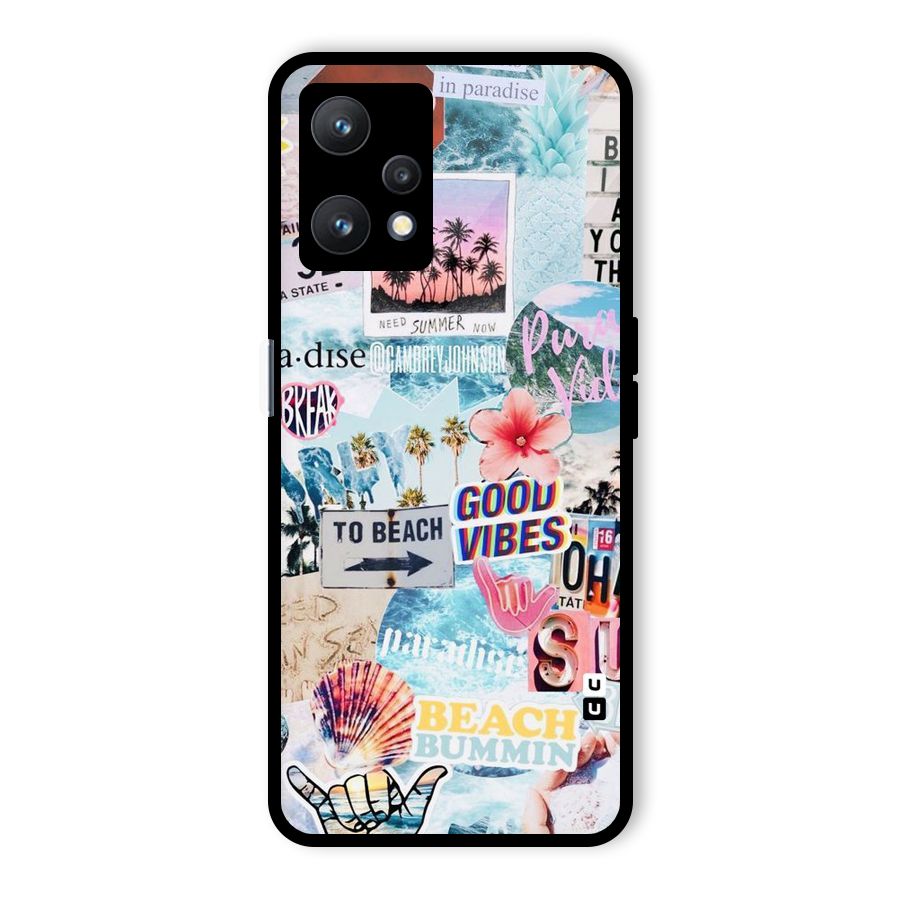 Beaching Life Glass Back Case for Realme 9 Pro 5G