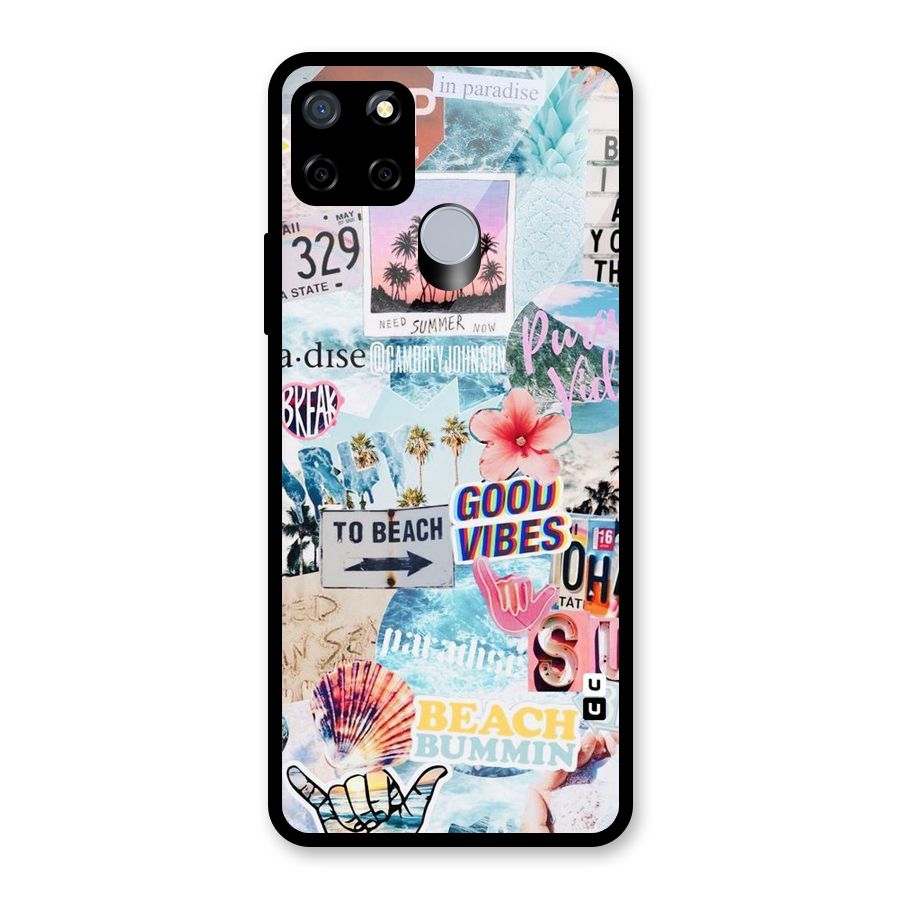Beaching Life Glass Back Case for Realme C12