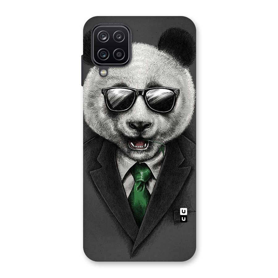 Bear Face Back Case for Galaxy A12