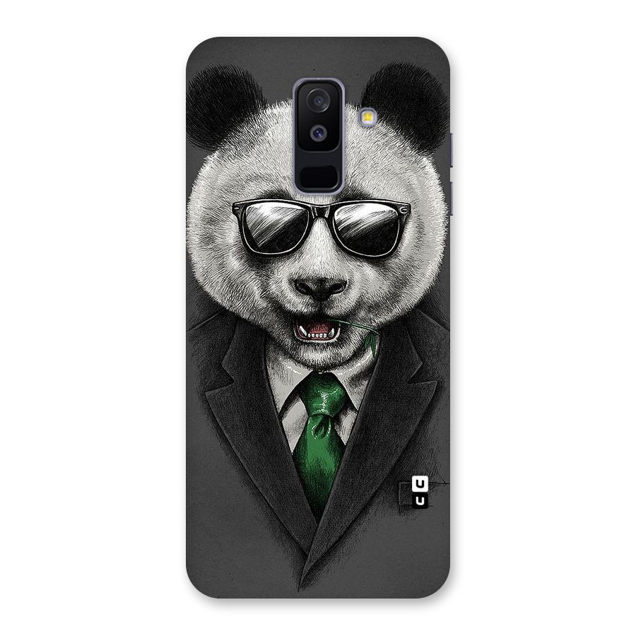 Bear Face Back Case for Galaxy A6 Plus