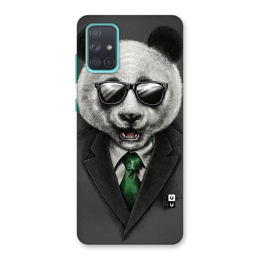 Bear Face Back Case for Galaxy A71
