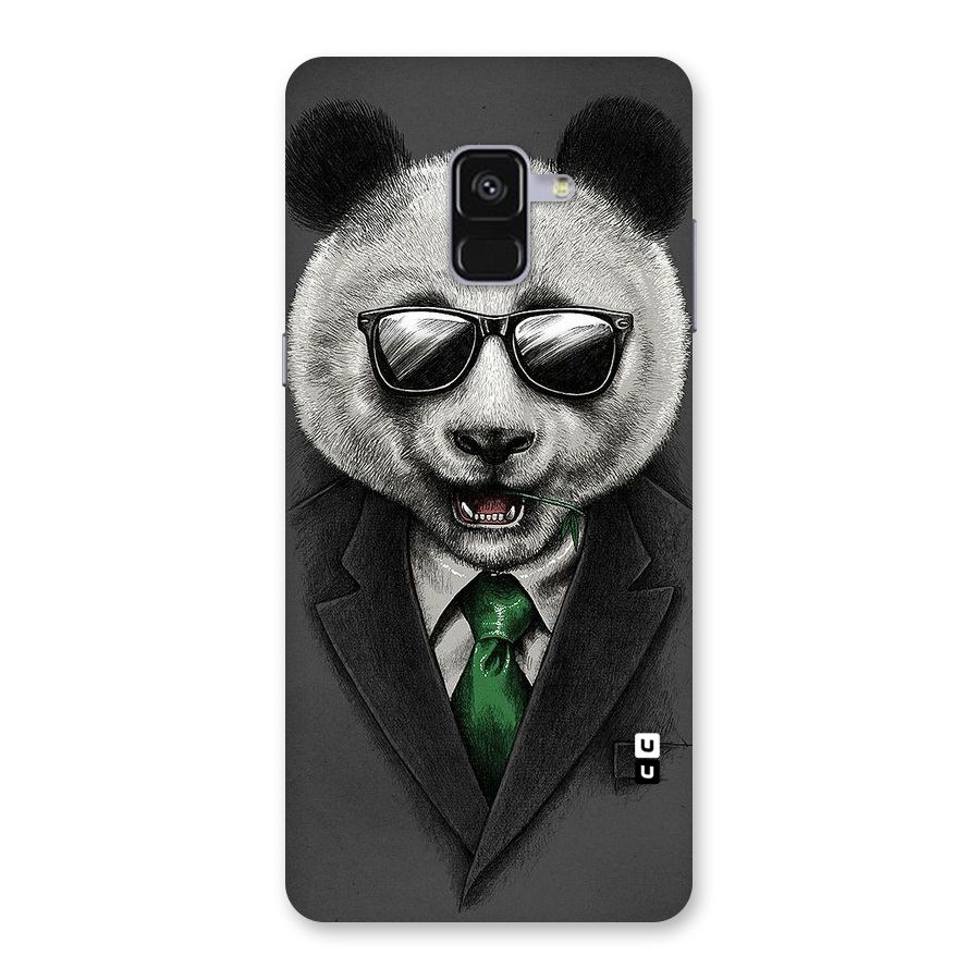 Bear Face Back Case for Galaxy A8 Plus