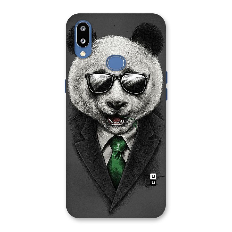 Bear Face Back Case for Galaxy M01s
