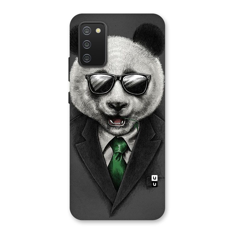 Bear Face Back Case for Galaxy M02s