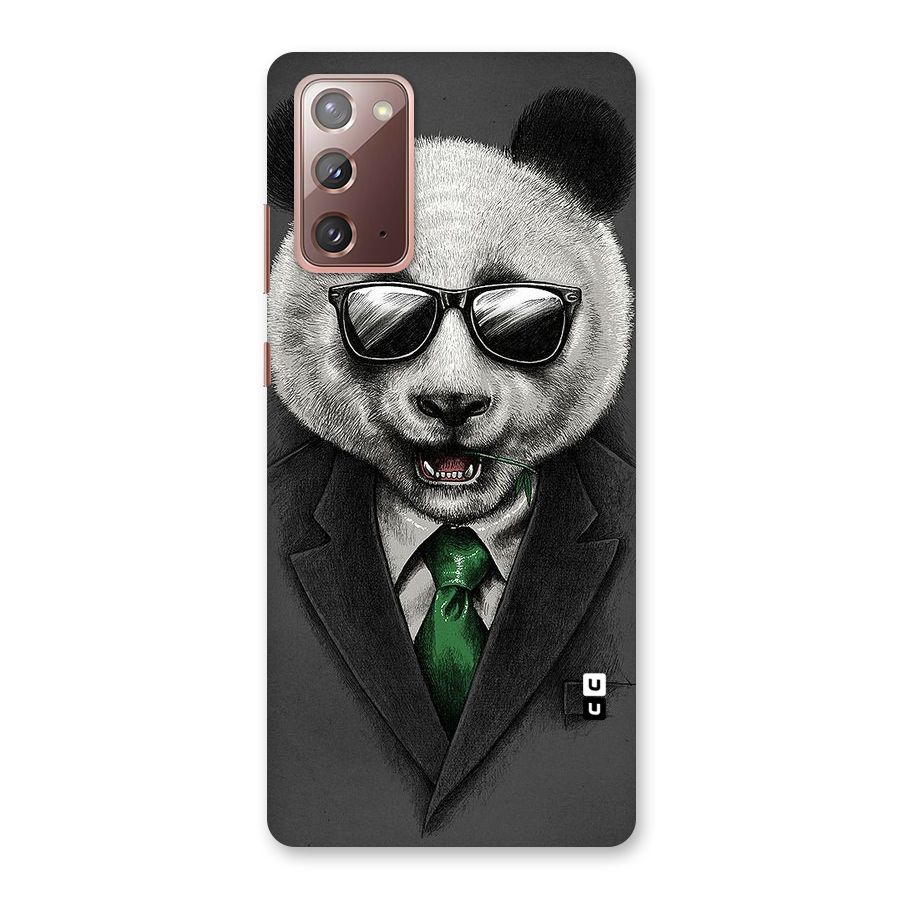 Bear Face Back Case for Galaxy Note 20