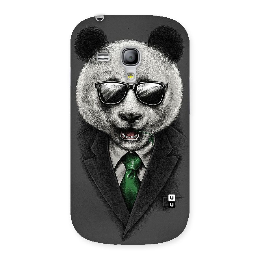 Bear Face Back Case for Galaxy S3 Mini