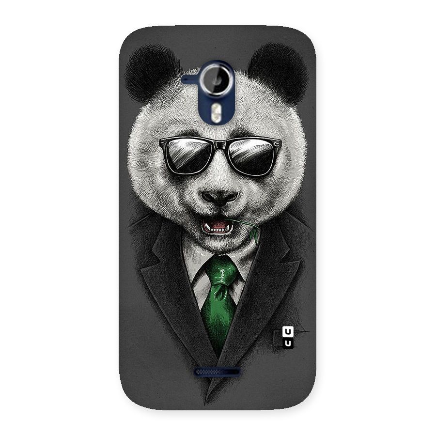 Bear Face Back Case for Micromax Canvas Magnus A117