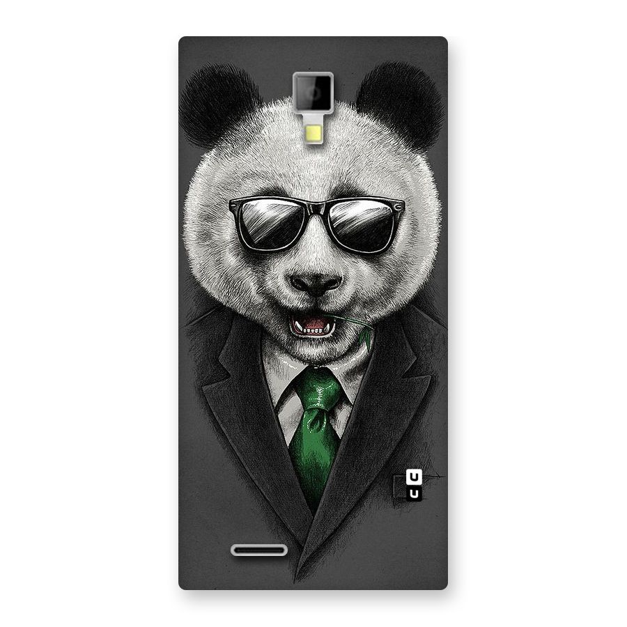 Bear Face Back Case for Micromax Canvas Xpress A99