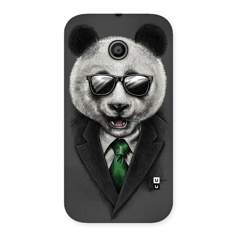 Bear Face Back Case for Moto E