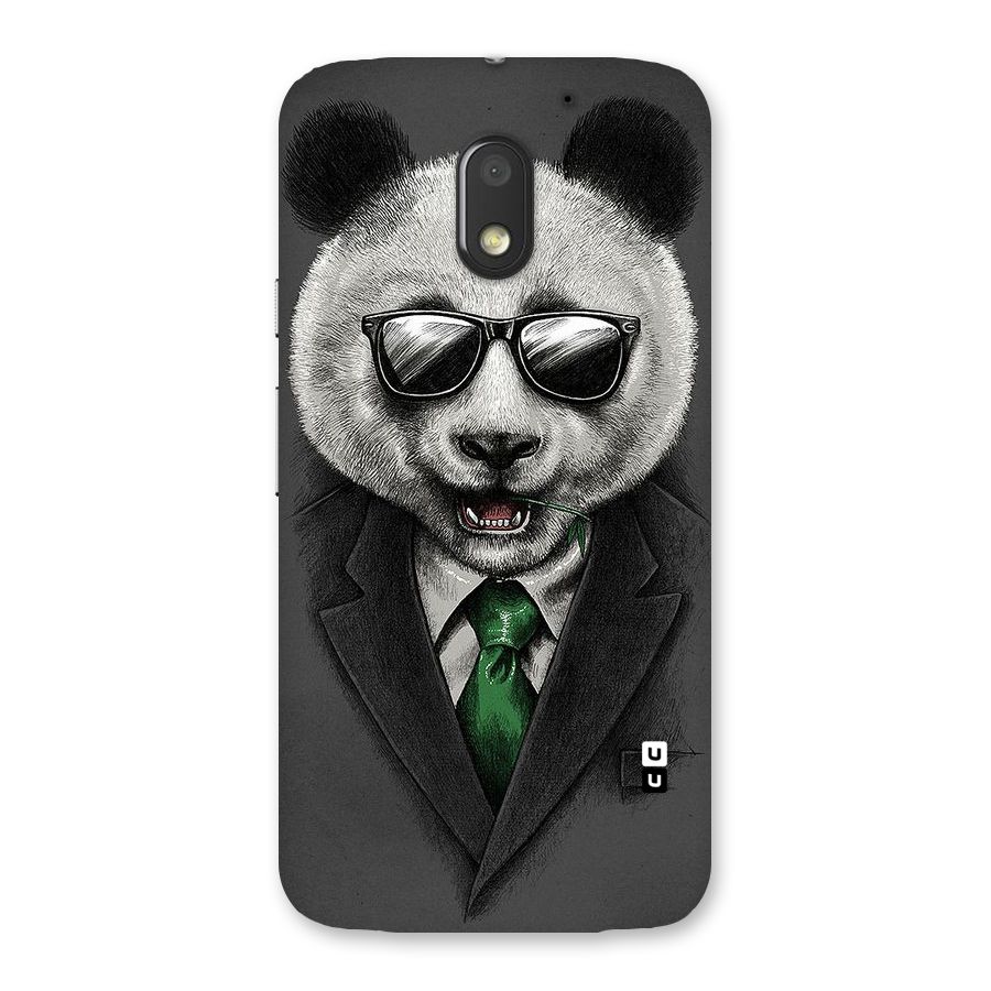 Bear Face Back Case for Moto E3 Power