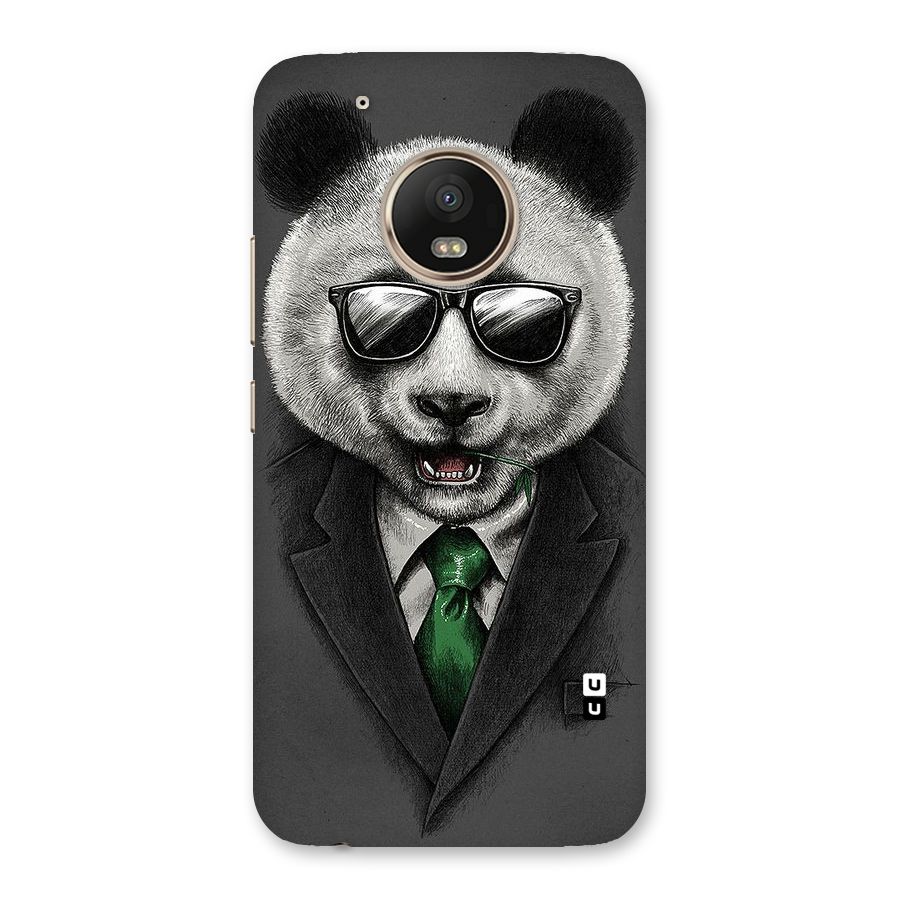 Bear Face Back Case for Moto G5 Plus