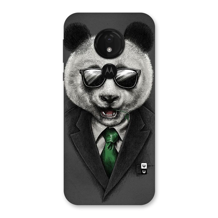 Bear Face Back Case for Moto G7 Power