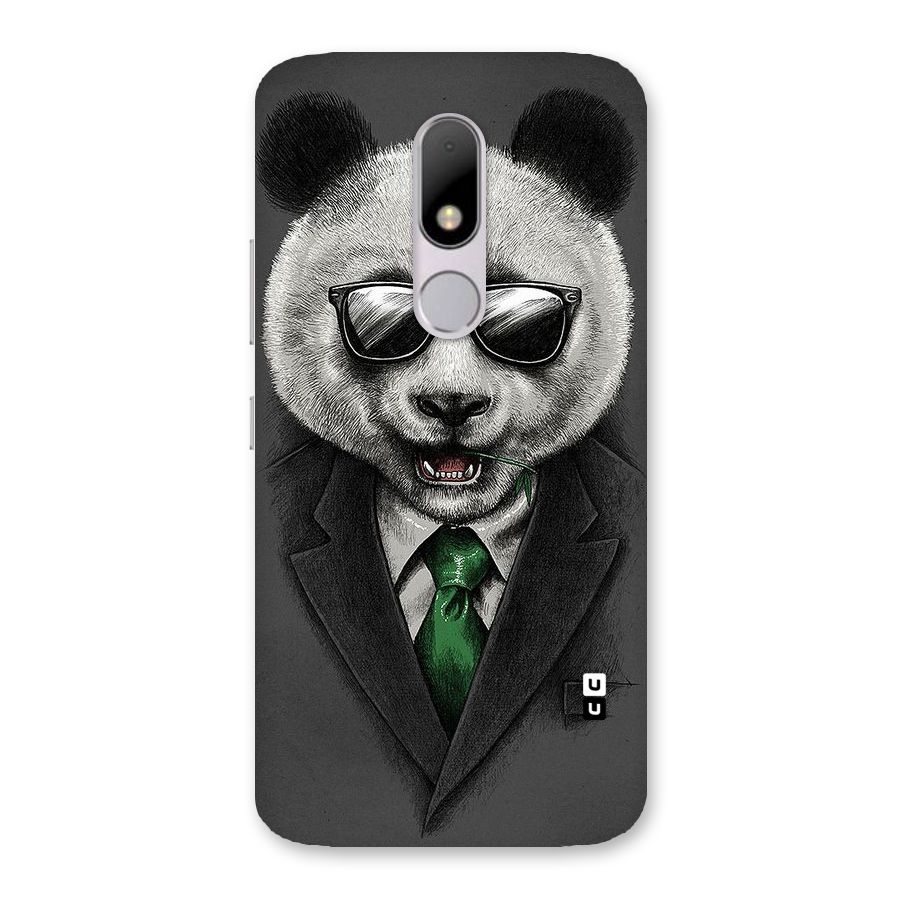 Bear Face Back Case for Moto M