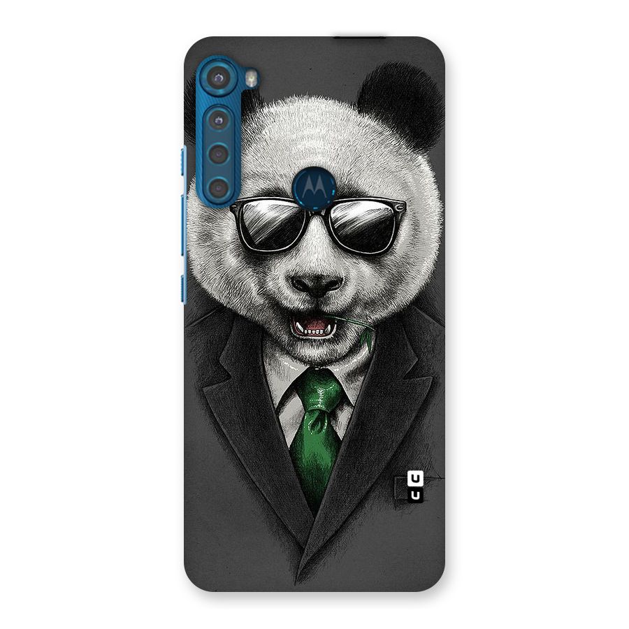 Bear Face Back Case for Motorola One Fusion Plus