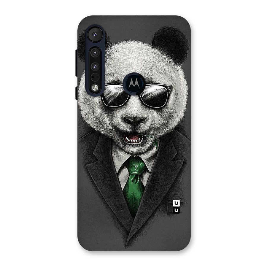 Bear Face Back Case for Motorola One Macro