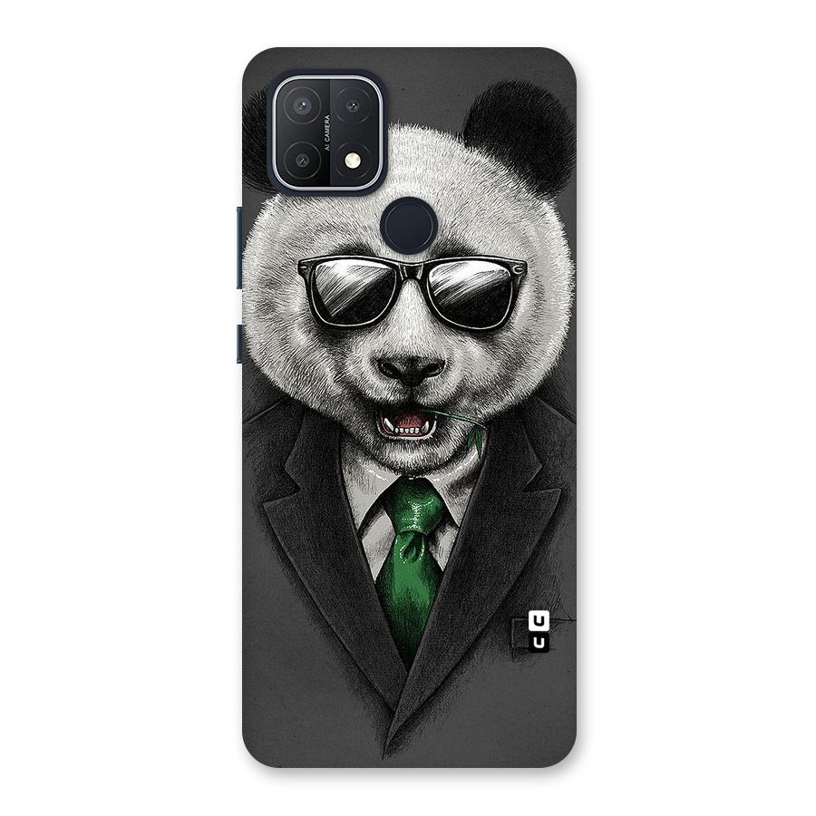 Bear Face Back Case for Oppo A15