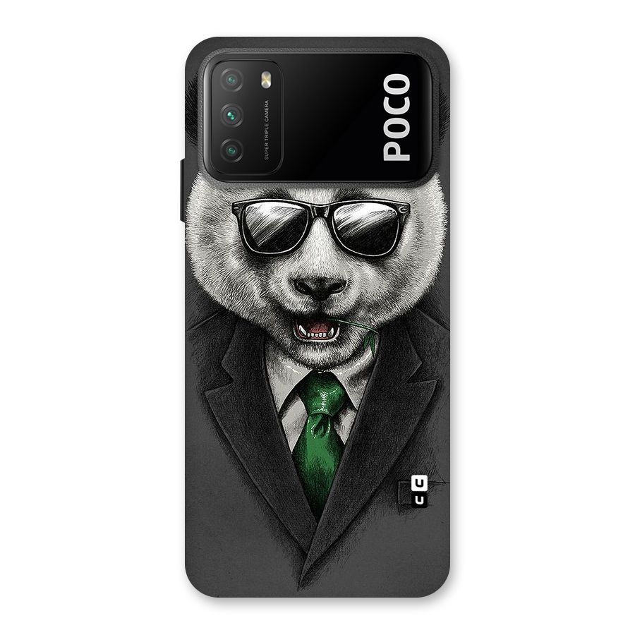 Bear Face Back Case for Poco M3