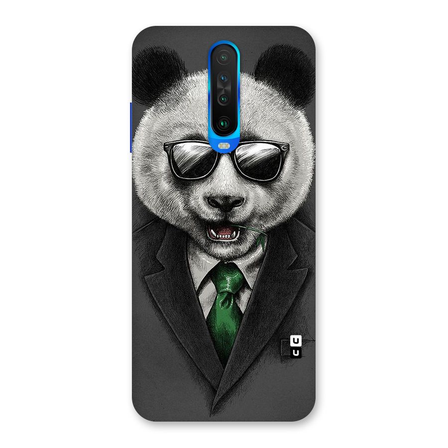 Bear Face Back Case for Poco X2