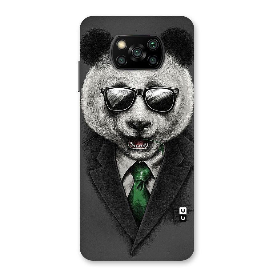 Bear Face Back Case for Poco X3