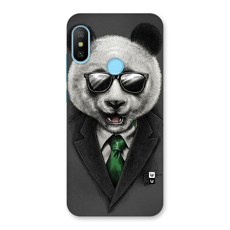 Bear Face Back Case for Redmi 6 Pro