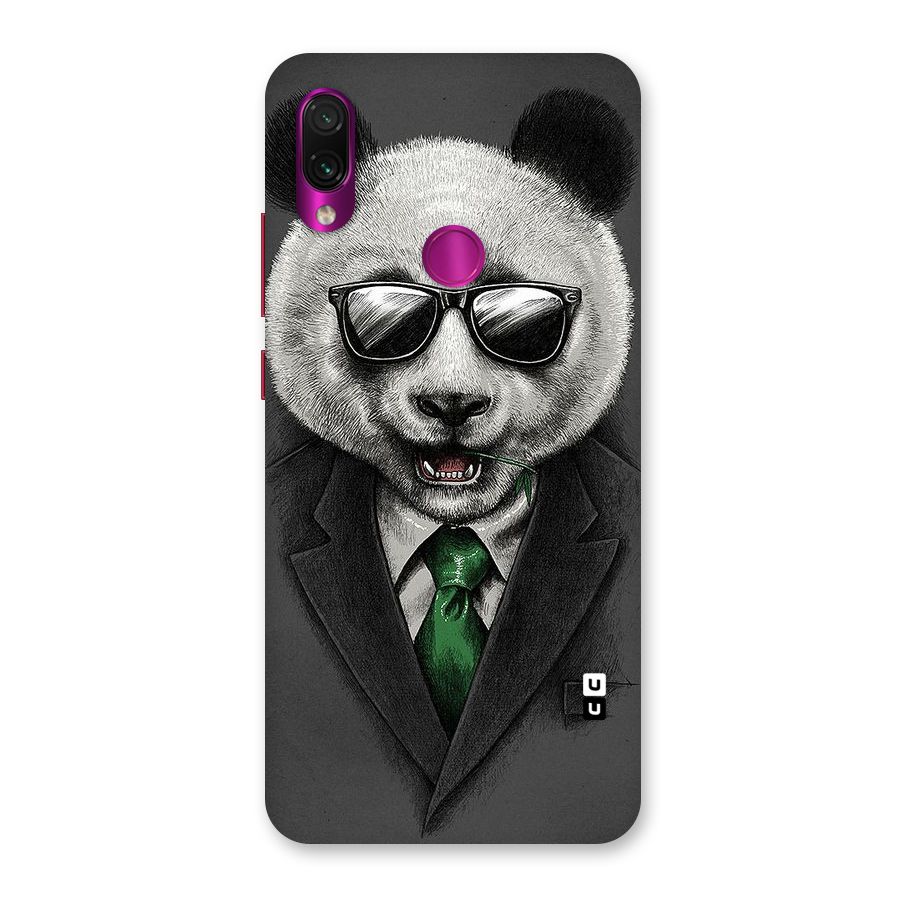 Bear Face Back Case for Redmi Note 7 Pro