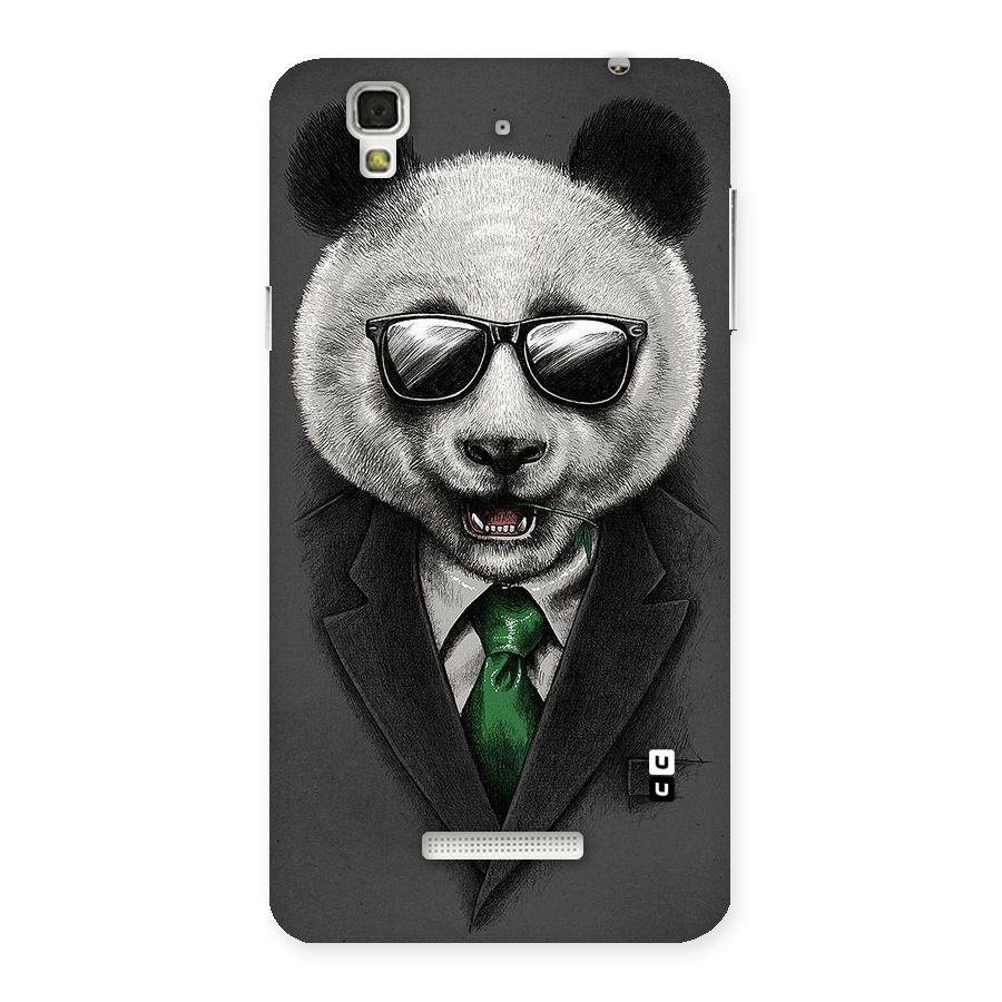 Bear Face Back Case for Yu Yureka