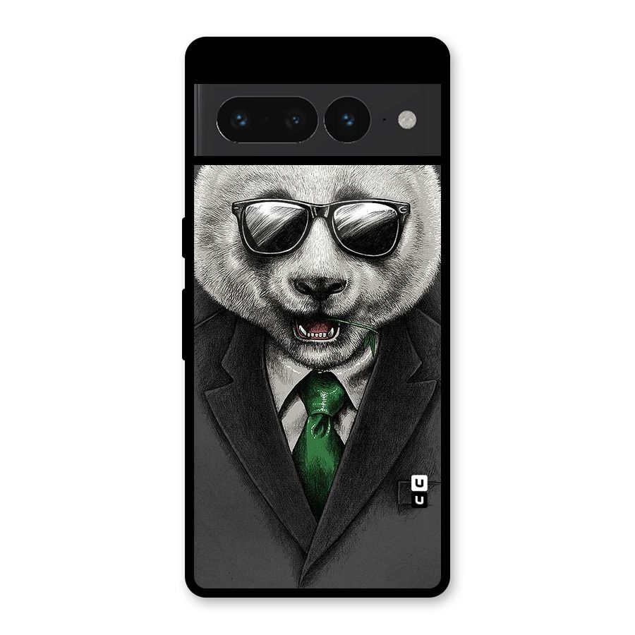Bear Face Glass Back Case for Google Pixel 7 Pro
