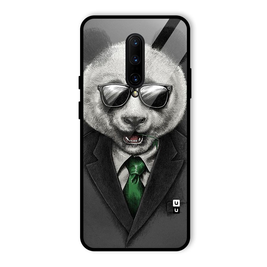 Bear Face Glass Back Case for OnePlus 7 Pro