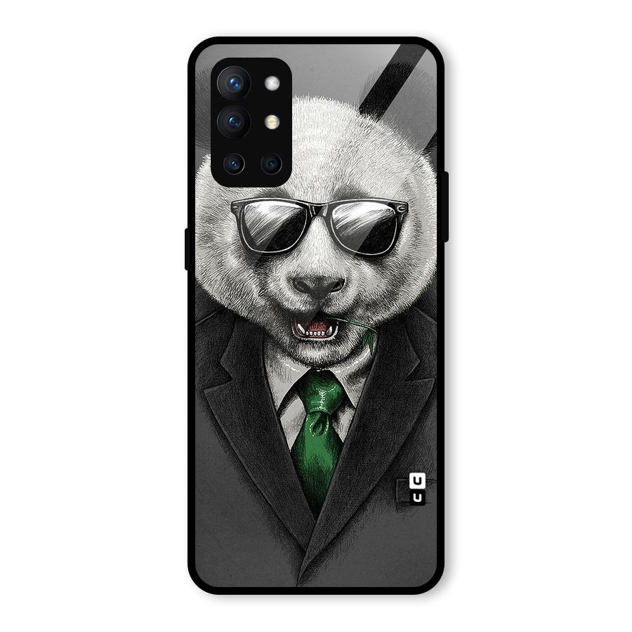 Bear Face Glass Back Case for OnePlus 9R