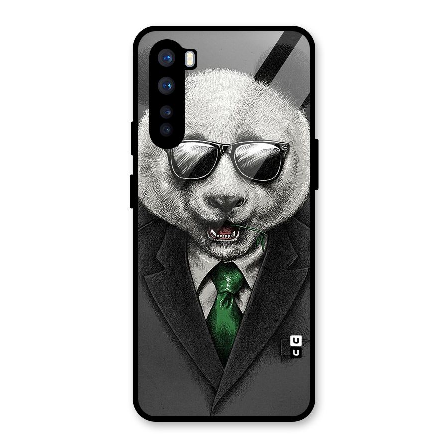 Bear Face Glass Back Case for OnePlus Nord