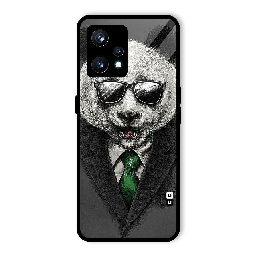 Bear Face Glass Back Case for Realme 9 Pro Plus 5G