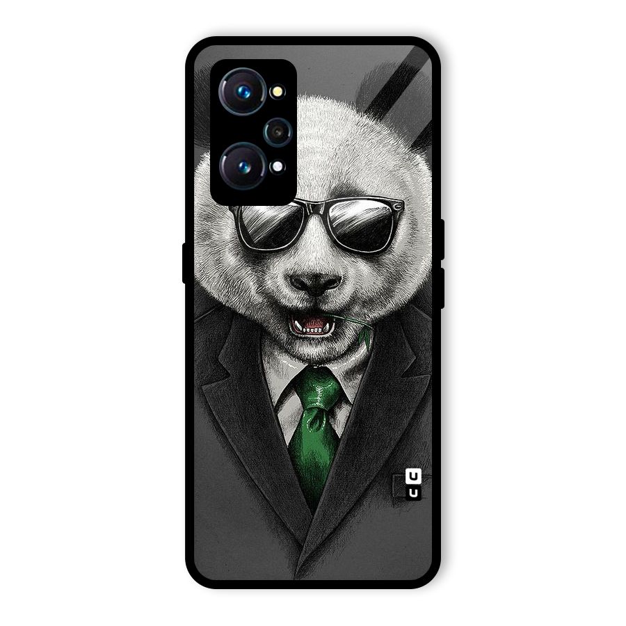 Bear Face Glass Back Case for Realme GT Neo2
