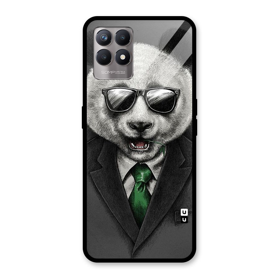 Bear Face Glass Back Case for Realme Narzo 50