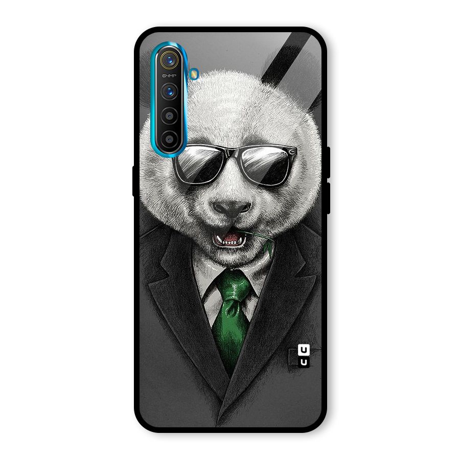 Bear Face Glass Back Case for Realme X2