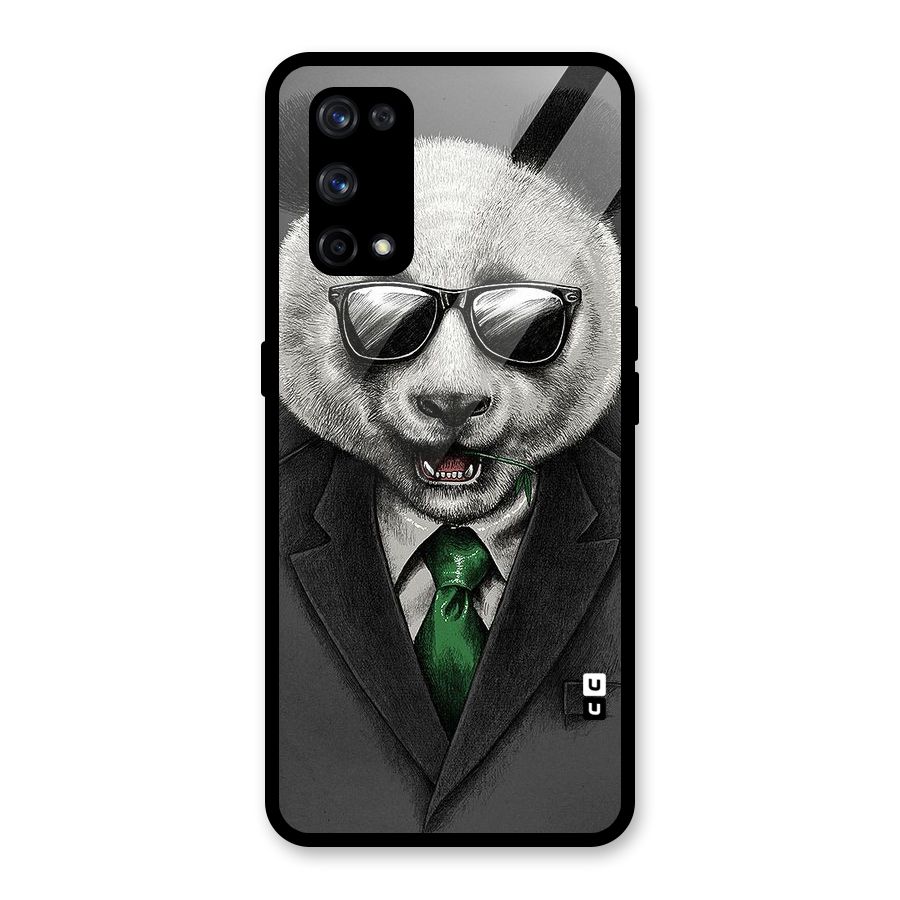 Bear Face Glass Back Case for Realme X7 Pro
