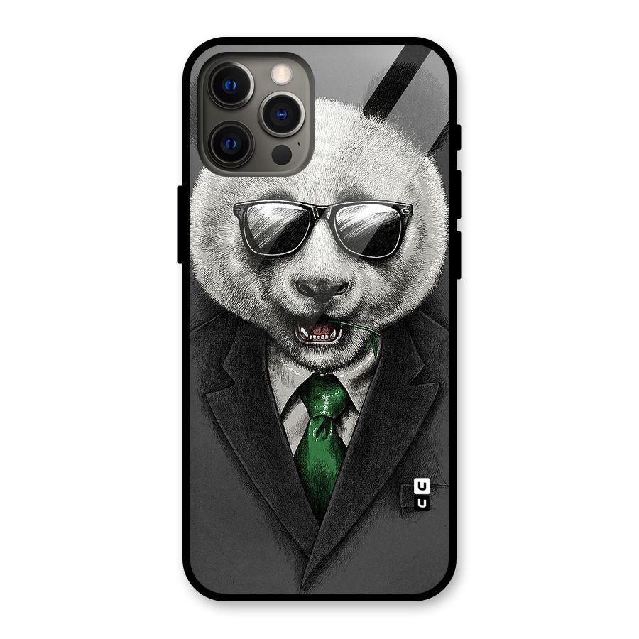 Bear Face Glass Back Case for iPhone 12 Pro Max
