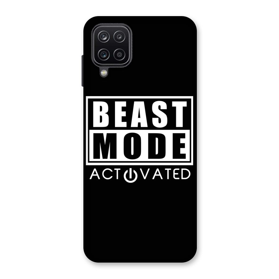 Beast Mode Activated Back Case for Galaxy A12