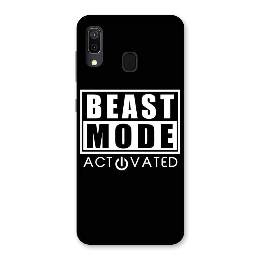 Beast Mode Activated Back Case for Galaxy A30