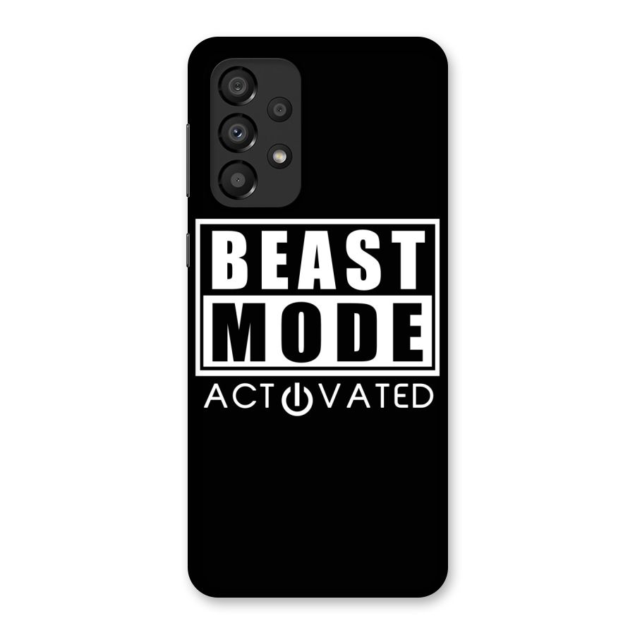 Beast Mode Activated Back Case for Galaxy A33 5G