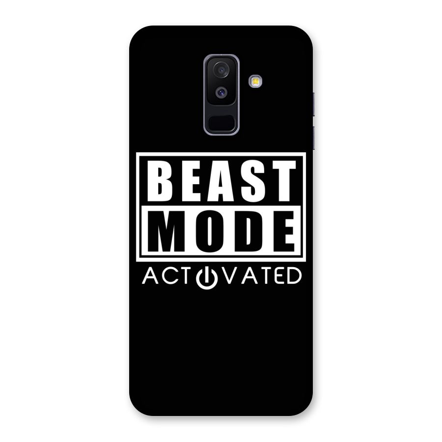 Beast Mode Activated Back Case for Galaxy A6 Plus