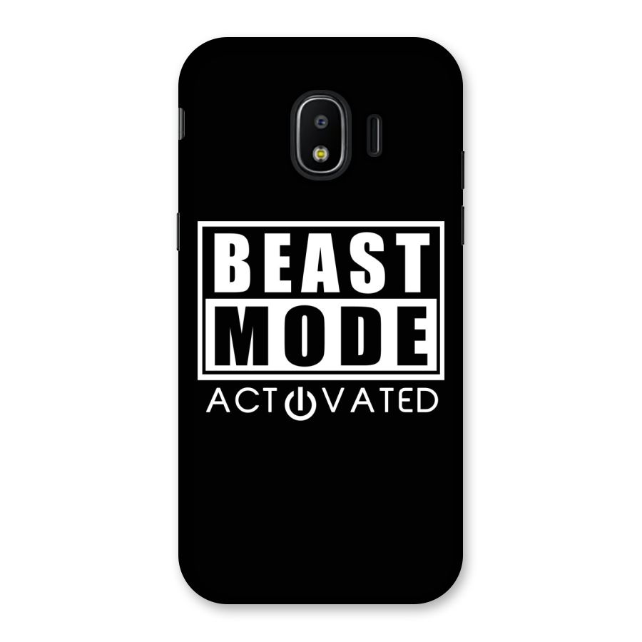 Beast Mode Activated Back Case for Galaxy J2 Pro 2018