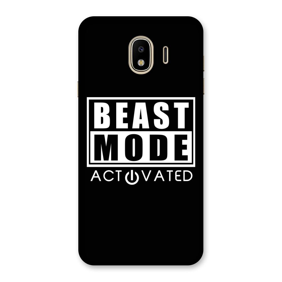 Beast Mode Activated Back Case for Galaxy J4