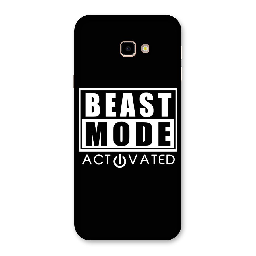 Beast Mode Activated Back Case for Galaxy J4 Plus