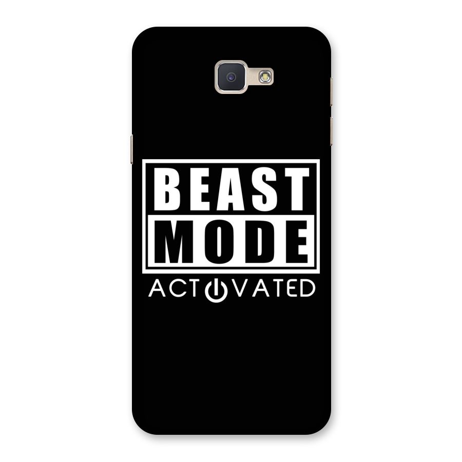 Beast Mode Activated Back Case for Galaxy J5 Prime