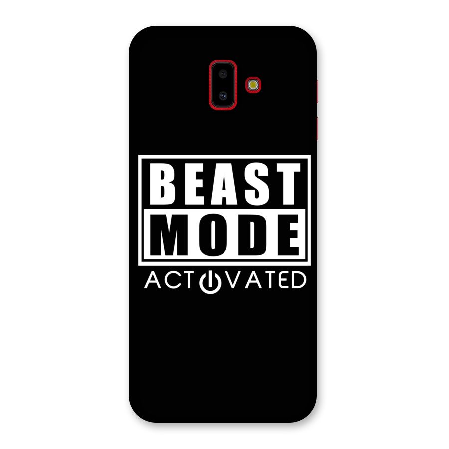 Beast Mode Activated Back Case for Galaxy J6 Plus