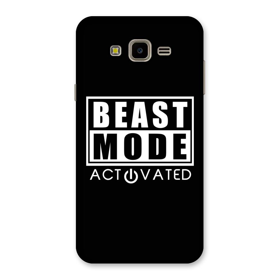 Beast Mode Activated Back Case for Galaxy J7 Nxt