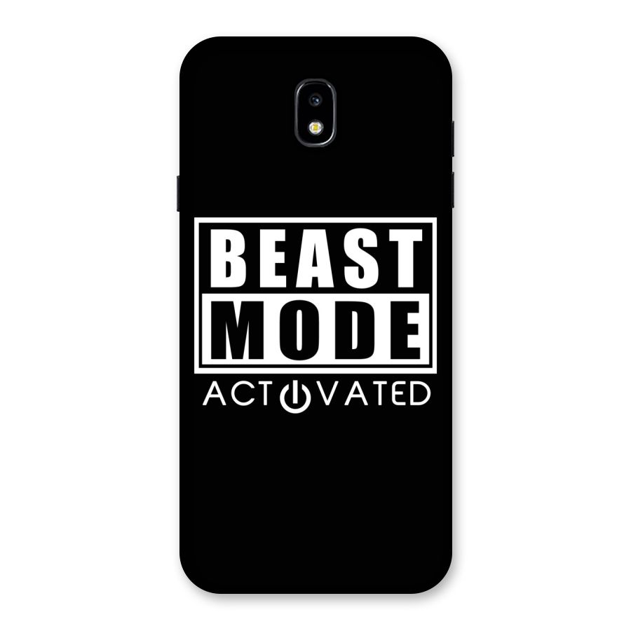 Beast Mode Activated Back Case for Galaxy J7 Pro