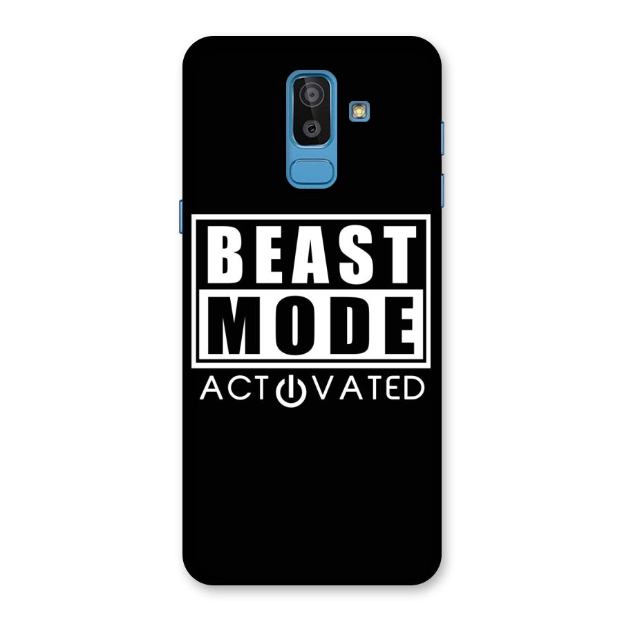 Beast Mode Activated Back Case for Galaxy J8